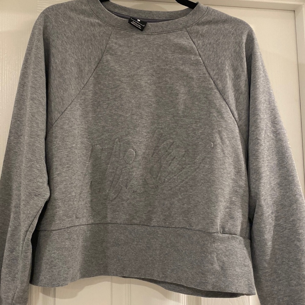 Nike Women’s Cropped Embossed Sweatshirt